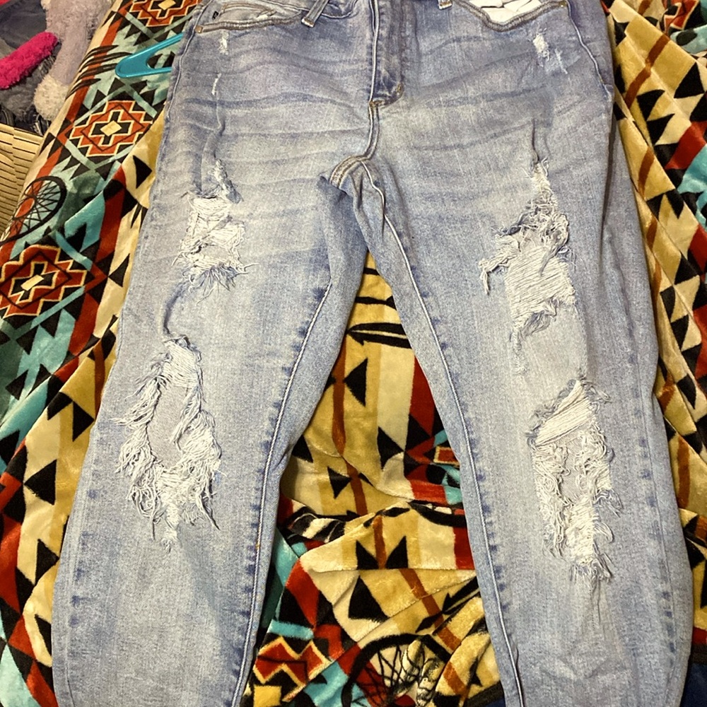 NEVER WORN JUDY BLUE 18W SKINNY JEANS